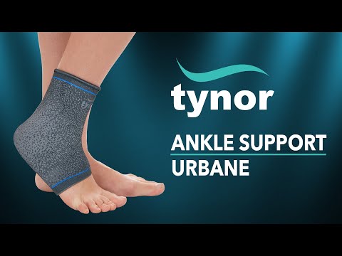 Tynor Australia Ankle Brace Compression Sleeve - Relieves Achilles Tendonitis, Joint Pain. Plantar Fasciitis Sock with Foot Arch Support Physio Supports Australia