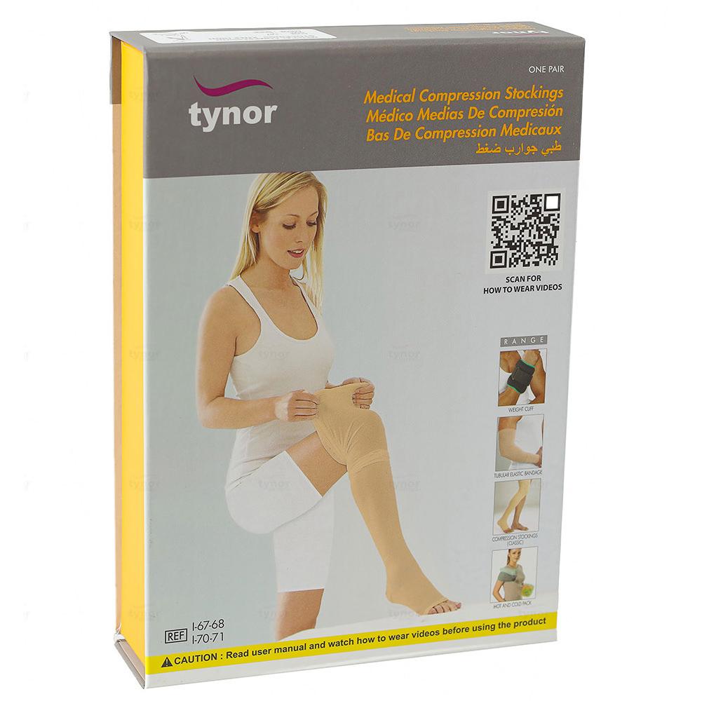Class 2 Compression Stockings Thigh High | Tynor – Tynor Australia