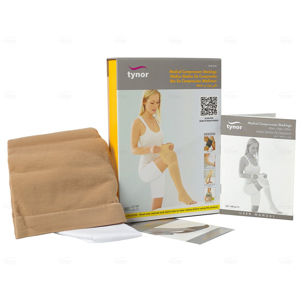 AHS 22-32 mmHg Compression Stockings for Men and Women-3
