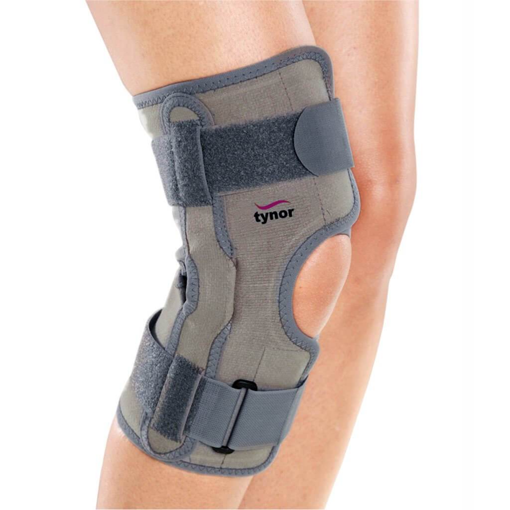 AHS Hinged Knee Brace: Compression Knee Brace-7