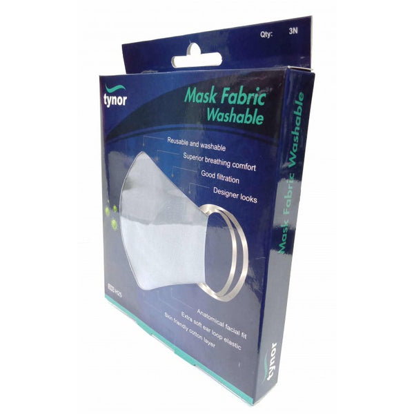 Tynor Washable Fabric Mask H25 | 3 Pack — view 5
